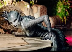 Mermaid Suit, Webbed Hands, Prosthetic Makeup, The Grotto, Special Fx Makeup, Mermaid Under The Sea, Alien Concept, Alien Concept Art