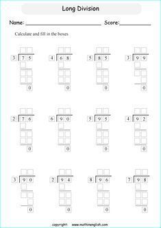 Printable primary math worksheet for math grades 1 to 6 based on the Singapore math curriculum.