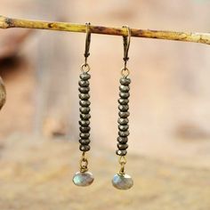 Labradorite Jewelry Collection |Buy Online Now |Treasure Jewelry Chandelier Jewelry, Treasure Jewelry, Black Labradorite, Natural Stone Earrings, Hippie Earrings, Handcrafted Earrings, Boho Stil, Estilo Boho, How To Make Earrings