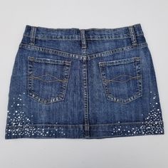 Jixi Denim Mini Skirt With Rhinestones For That Added Bling. Great Anytime Of Year Even With Leggings And Boots Sz 7 14 Inches Across Or 28 Around 13 Inches Long. 98% Cotton 2% Spandex Brand New With Tags. Feel Free To Contact Me. Skirt With Rhinestones, Denim Mini, Denim Mini Skirt, Denim Skirt, Mini Skirt, Denim Shorts, Womens Skirt, Cute Outfits, Mini Skirts