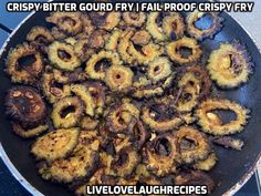 crispy bitter gourd fry / fail proof crispy fry