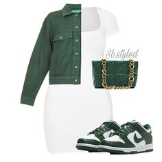 Pin on Salvamentos rápidos Casual Outfits With Dunks, Dark Green Dunks, Outfits With Dunks, Outfits Dunks, Green Dunks, Tiktok Link, Swag Outfits For Girls, Nails Gel