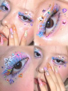 Harajuku Makeup, Unique Makeup, Creative Eye Makeup