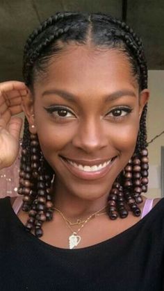 Short Box Braids, Natural Braids, Goddess Braids Hairstyles, Short Braids, Natural Curls Hairstyles, 4c Hair, Natural Hair Styles Easy, Natural Hair Inspiration