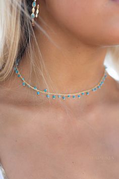 Moonstone, Labradorite, Aqua Chalcedony, Tourmaline or Turquoise Choker Necklace Gold Plated 18k jewelry Minimalist layered MN132 - Etsy Dainty Blue Gemstone Jewelry, Dainty Turquoise Jewelry In 14k Gold Filled, Blue Jewelry With Tiny Beads For Gift, Dainty 14k Gold-filled Turquoise Jewelry, Dainty 14k Gold Filled Turquoise Jewelry, Gold Turquoise Gemstone Necklace In Dainty Style, Turquoise Jewelry With Delicate Chain For Gift, Dainty Turquoise Gemstone Jewelry, Dainty Turquoise Dangle Jewelry