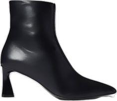 Modern High Ankle Heels With Sculpted Heel, Modern Heeled Boots With Padded Ankle For Work, Sleek Heeled Boots With Padded Ankle For Work, Sleek Ankle-high Heeled Boots With Sculpted Heel, Sleek Ankle-high Boots With Sculpted Heel, Modern Ankle-high Heeled Boots With Sculpted Heel, Ankle Boots Black, Black Ankle Boots, Boots Black