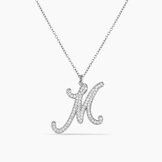 Customizable with: Letters Chain width: Link Chain - 1mm Pendant size: 30mm x 24mm Stones: DiamondClosure: All chains are fitted with a spring ring claspMetal Selection: Sterling silver Classic Silver Initial Pendant Chain Necklace, Classic Silver Chain Necklace With Initial Pendant, Diamond Link Necklace For Gift, Elegant Pendant Chain Necklace With Spring Ring Clasp, Classic Initial Pendant Necklace With Cable Chain, Classic Initial Pendant Cable Chain Jewelry, Classic Jewelry With Initial Pendant On Cable Chain, Classic Jewelry With Cable Chain And Initial Pendant, Classic Cable Chain Jewelry With Initial Pendant