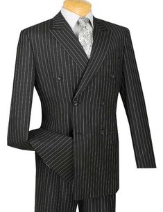 Men's Purple Double Breasted Pinstripe Suit – Flex Suits 1920s Mens Clothing, Double Breasted Pinstripe Suit, Shirt And Tie Combinations, Black Pinstripe Suit, Smart Casual Dress Code, Suits Style, Cheap Suits, Suit Man, Suit White