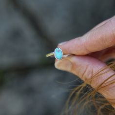 Handcrafted one of a kind stacker ring, using a beautiful small sonoran gold turquoise stone Ring Size - UK R 1/2 All Dreamgazer Designs treasures are created by hand with love, energy and time, making each piece similar however unique to itself and therefore no two are the exact same For sizing check our ring size page. Turquoise Stone Ring, Turquoise Jewellery, Stacker Rings, Ring Turquoise, Simple Ring, Jewellery Silver, Ring Minimalist, Rings Simple, Stackable Rings