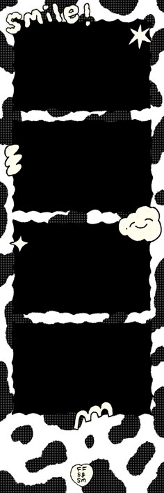 an abstract black and white background with torn paper