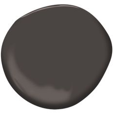 a dark brown color is shown in this image, it looks like an oval shape