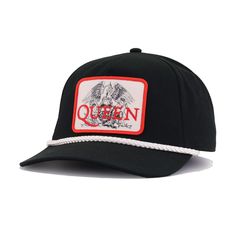 Adjustable hat. One size fits most (OSFM). London legends. Hat Material: 100% CottonCrown: BlackVisor: BlackButton: BlackFront Logo: Official colorsBartack: BlackGolfer Rope: White Black Hat With Curved Bill, One Size Fits Most, Black Trucker Fitted Hat For Baseball Season, Black One Size Fits Most 5-panel Baseball Cap, Black 5-panel Baseball Cap, Vintage Black Dad Hat, Black Vintage 5-panel Trucker Hat, Vintage Black 5-panel Trucker Hat, Black Flat Bill Hat For Baseball Season, Black Snapback Hat, One Size Fits Most