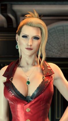 Scarlet Ff7 Remake, Scarlet Ff7, Fantasy Mural, Ffvii Rebirth, Fantasy Universe, Ada Wong, Cloud Strife, Cartoon Games, Final Fantasy Vii