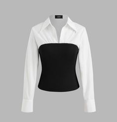 Two Tone Top, Full Sleeve Shirt, Button Long Sleeve, Clothing Details, Solid Clothes, Casual Work, Trendy Clothes For Women, Work Casual, Full Sleeve