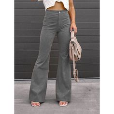 Season:Autumn / Fall,Winter; Fabric:Corduroy; Gender:Women's; Style:Fashion,Streetwear; Elasticity:Micro-elastic; Occasion:Daily Wear,Vacation,Street,Going out; Function:Soft,Comfortable; Waistline:High Waist; Pattern:Plain; Design:Pocket; Pants Type:Pants Trousers,Bell Bottom; Front page:FF; Listing Date:09/22/2023; Production mode:External procurement; Hips:; Length:; Waist:; Pants Length:Full Length Female Pants, Fall Outfits Inspiration, Winter Trousers, Warm Color Palette, Streetwear Mode, Chic Fall Outfits, Shorts Sweatpants, Pants Fabric, High Waist Fashion