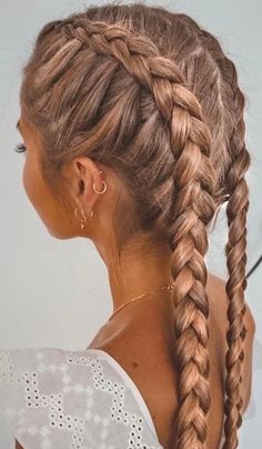 Preppy Hairstyles, Greasy Hair, Beautiful Braided Hair, Greasy Hair Hairstyles, Hair Ponytail Styles, Ponytail Styles, Braids For Long Hair, Stylish Hair