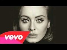 a black and white photo of a woman's face with the words vevo on it