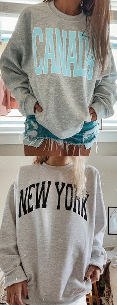 Womens Fall Fashion Sweatshirts Hoodies #Hooides #Sweatshirts #FallOutfits Savage Clothes, Womens Fall Fashion, Casual Fashion Trends, Fashion Sweatshirts, Cute Lazy Outfits, Casual School Outfits, Lazy Outfits, Warm Outfits