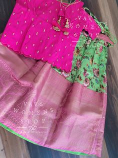 This Lehenga set suits 8 yr - 9 yr. Kindly Please Message me If needed measurements before purchase. Pink Art Silk Sets With Traditional Patterns, Pink Traditional Patterned Art Silk Sets, Festive Green Matching Set, Bollywood Style Pink Sets With Traditional Patterns, Pink Traditional Sets For Ceremonies, Pink Traditional Pattern Sets For Ceremonies, Pink Sets With Traditional Patterns For Ceremonies, Multicolor Matching Sets For Wedding, Designer Sets With Traditional Patterns For Diwali