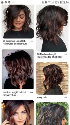 Popular Bob Haircuts, Perfect Hair Color, Fall Hair Cuts, Fall Hair Color For Brunettes, Awesome Hair, Colour Ideas, Hair Color Ideas For Brunettes, Fall Hair Color, Hair Color Dark