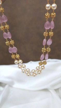 Bridal Jewellery Design, Double Layer Necklace