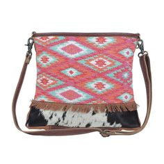 Coral Pink Shoulder Bag With Light Blue Patterns And Brown Tassles - A Perfect Partner For Indo-Ethnic And Boho Outfits! Materials Cotton + Hairon Leather Item Width 13.5 Item Depth 4 Item Height 11 Shoulder 22 Bohemian Pink Crossbody Shoulder Bag, Pink Bohemian Crossbody Shoulder Bag, Multicolor Clutch Bag With Adjustable Strap, Bohemian Clutch Shoulder Bag For Travel, Bohemian Clutch Shoulder Bag With Adjustable Strap, Bohemian Crossbody Shoulder Bag As Fashion Accessory, Bohemian Style Clutch Shoulder Bag For Travel, Bohemian Crossbody Shoulder Bag, Bohemian Pink Bag With Removable Pouch