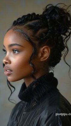 Cornrow Ponytails, Mexico Braids, Cornrow Braids Hairstyles, Cornrows Ideas, Ponytail Ideas, Cornrow Ponytail, Cornrow Braids, Cornrow Hairstyles