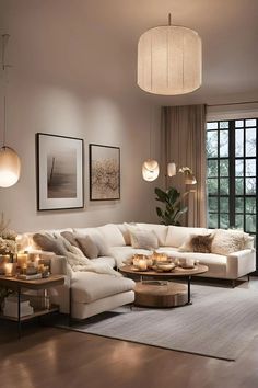 Cream Couch Living Room, Cozy Living Room Design, Sofas For Small Spaces, Small Space Living Room, Living Room Decor Modern, Couches Living Room, Maximize Space, Small Space Living, Minimalist Living Room