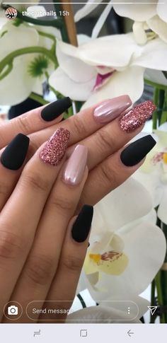 Matte Nail Art, Her Nails, Simple Nail Designs, Prom Nails, Best Acrylic Nails