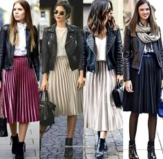 Pleated Skirt Combat Boots, Size Ten Outfits, Plisse Skirt Outfit Winter, Pleated Skirt Outfit Winter, Watching Soccer, Winter Outfit Ideas For Women, Rok Outfit, Pajamas Summer, Pleated Skirt Outfit