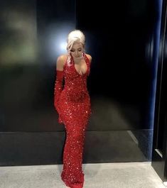 Red Sequins Long Prom Dress Sheath Deep V Neck Evening Dress Red Prom Dresses Mermaid, Red Mermaid Prom Dress, Prom Dresses Mermaid, Prom Dress Pictures, Prom Dresses Red, Red Prom Dresses, Halter Prom Dresses, Gorgeous Prom Dresses, Prom Girl Dresses