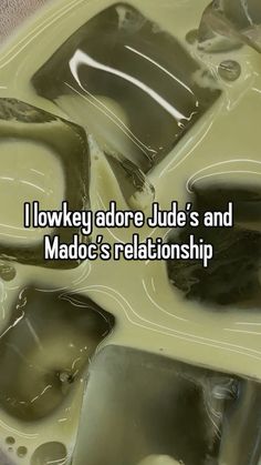 the words i lonky adore dude's and madoc's relationship