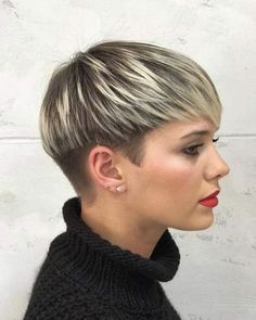 Undercut Hairstyles Women, Hair Front, Haircut Types, Short Grey Hair, Pixie Hair, Edgy Short Hair