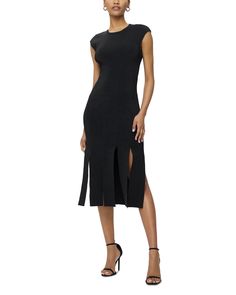 Find HERVE LEGER Evelyn Dress on Editorialist. Herve Leger Evelyn Dress.Color:Black.Size:L.Material:91% rayon/8% nylon/1% spandex.Dresses. Elastane Midi-length Dress With Flattering Silhouette, Midi Length Elastane Dress, Fitted Midi Dress With Flattering Cut For Summer, Structured Sleeveless Party Dress, Knee-length Elastane Cocktail Dress, Chic Stretch Midi Dress With Flattering Cut, Flattering Knee-length Elastane Dresses, Flattering Midi Length Elastane Dress, Chic Stretch Midi Dress With Side Slits