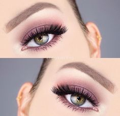 pinterest: bellaxlovee ��✧☾ Pink Eye Look, Bob Bon, Chocolate Bon Bons, Haircut Bob, Chocolate Bar Palette, Makeup Tumblr, Fri Yay, Pink Eye, Types Of Makeup