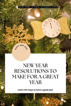 New Year Resolutions to Make for a Great Year New Year New Me, Wealth Creation, New Years Resolution, Personal Growth