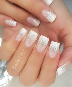 Wedding Guest Nails, Nail Art Mariage, Wedding Nail Art Design, Bridal Nail Art, Makeup Nails Art, Pretty Nail Art Designs, Wedding Nails For Bride, Wedding Nails Design, Nail Art Wedding