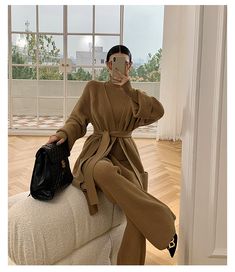 Features: Style: Casual Occasion:Daily/Party Material: Polyester/Cotton Neckline: High Neck Sleeve Type: Long Sleeves Pattern: Solid Type: Knitting Cardigan+High Neck Top+Pants Season: Fall/Spring/Winter Size Chart: Cardigan Size Chart: Size Bust Length cm inch cm inch One Size 120 47.2 70 27.6 Basic Top Size Chart: Size Bust Length cm inch cm inch One Size 90 35.4 55 21.7 Pants Size Chart: Size Bust cm inch One Size 98 38.6 Long Sleeve Brown Sets For Fall, Brown Long Sleeve Sets For Fall, Brown Long Sleeve Winter Sets, Beige Winter Sets For Office Wear, Beige Winter Workwear Sets, Beige Long Sleeve Set For Fall, Brown Workwear Sets For Fall, Brown Sets For Workwear In Fall, Women Knitting