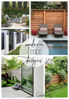 modern fence designs for your backyard