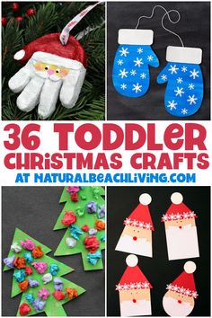 christmas crafts for toddlers to make