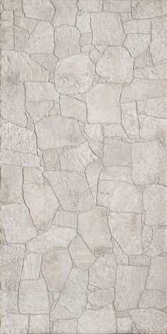 a white rug that has been made out of stone blocks and is in the shape of a brick wall