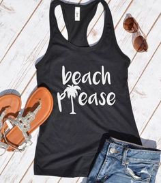 Vacation Cups, Bachelorette Party Vacation, Hood Playlist, Beach Sayings, Couple Vacation, Vacation Shirts Beach, Girls Beach Trip, Beach Tanks Tops, Diy Shirts