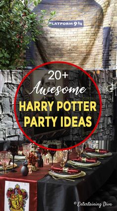 harry potter party ideas for kids and adults