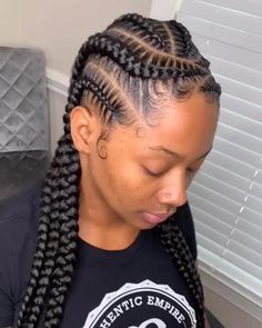 Feeder Braids Hairstyles, Cornrows Braids For Black Women, Two Braid Hairstyles, Braided Hairstyles For Black Women Cornrows, Goddess Braids Hairstyles, African Hair Braiding Styles