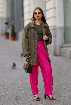 Style Olive Drab & Army Green Clothing With These Unexpected Colors Olive Green Pants