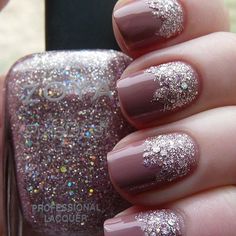 Zoya Brigitte and Lux Luxe Nails, Glamour Nails, Nail Polish Art, Glamorous Nails, Nail Envy, I Love Nails, Dust Collection