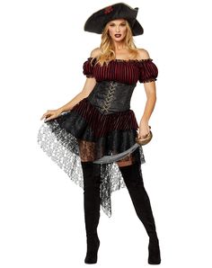 The best time of the year is upon us, and we all know what that means: Halloween! But with so many costume ideas out there, it can be hard to decide which ones are worth your money. With this blog post, I’ll share my 50 favorite costumes for friends. Lady Decluttered | Group Halloween Costumes Sea Costume, Stranger Things Costume, Plus Size Costume, Pirate Outfit, Steampunk Dress, Easy Costumes, Pirate Costume, Women Halloween, Dress Hats