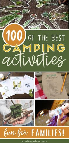 the best camping activities for families to play with in the yard and on the lawn