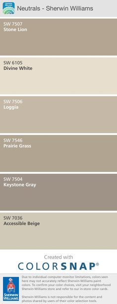 the color scheme for neutrals and shelving williams's paint colorsnap