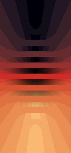 an orange and black abstract background with lines